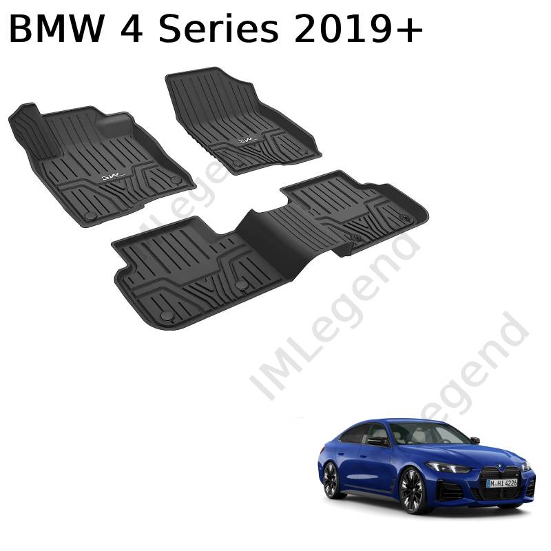 ®3W שטיחים תואמי מקור לבמוו סדרה 4 שנת 2019+