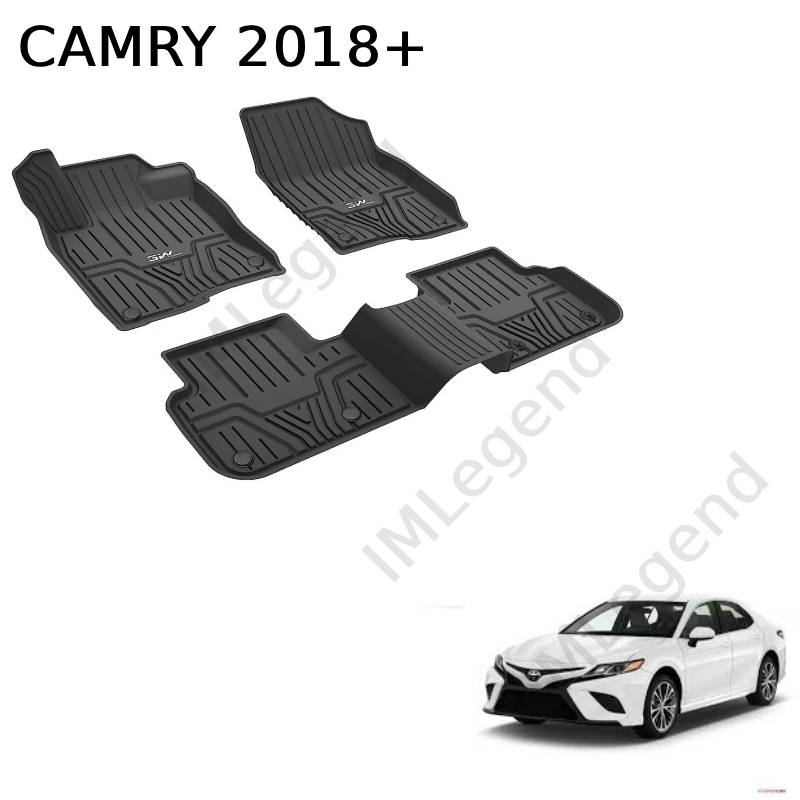 ®3W שטיחים תואמי מקור לטויוטה קאמרי 2018+