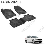 ®3W שטיחים תואמי מקור לסקודה פאביה שנים 2021+