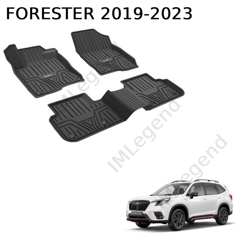 ®3W שטיחים לסובארו פורסטר דור 5 שנים 2019-2024