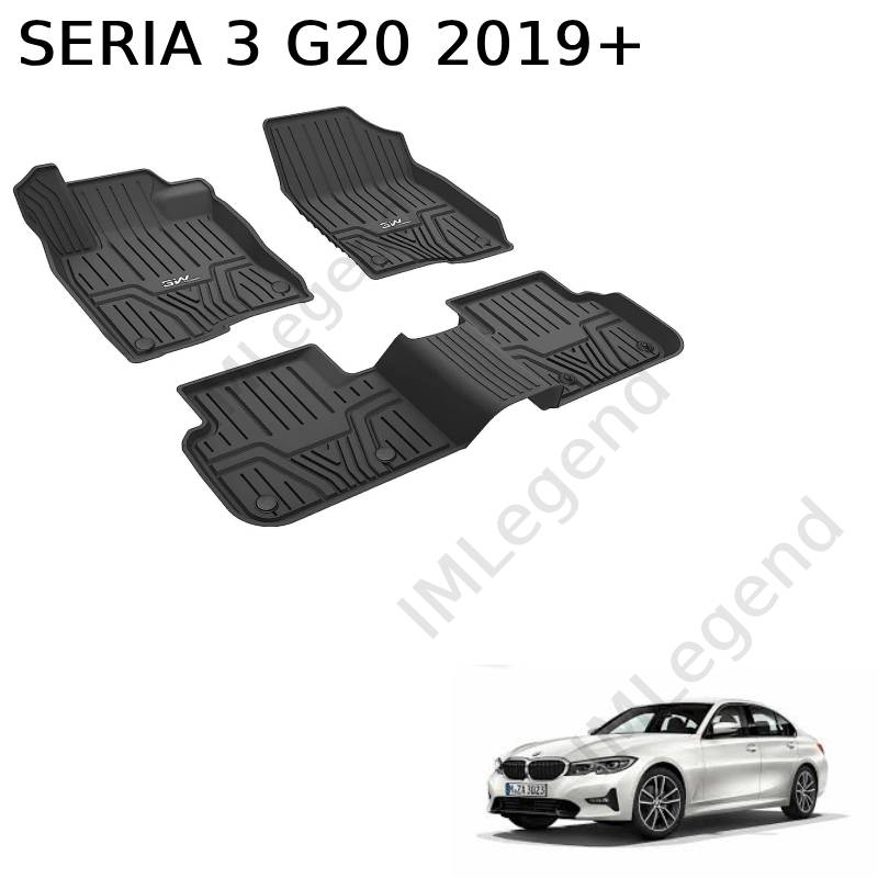 ®3W שטיחים תואמי מקור לבמוו סדרה 3 G20 שנת 2019+