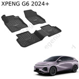 ®3W שטיחים 3D תואמי מקור ל XPENG G6 שנת 2024+
