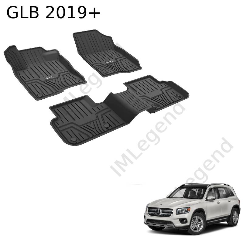 ®3W שטיחים למרצדס GLB X247/X243/EQB שנת 2019+