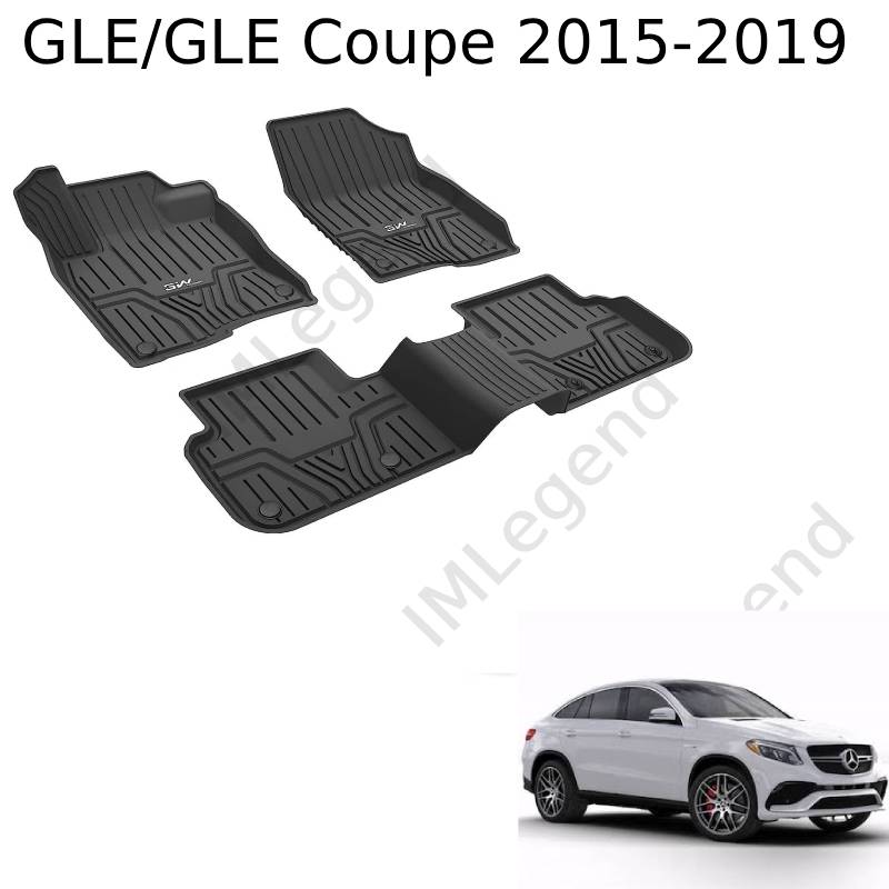 ®3W שטיחים תואמי מקור למרצדס GLE/GLE Coupe שנים 2015-2019