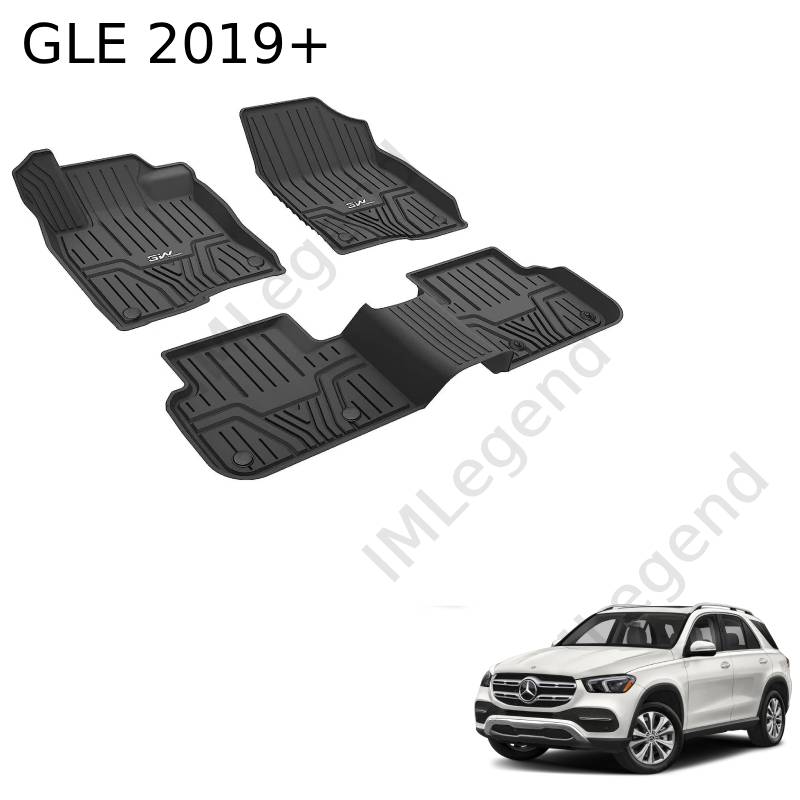 ®3W שטיחים תואמי מקור למרצדס GLE שנים 2019+