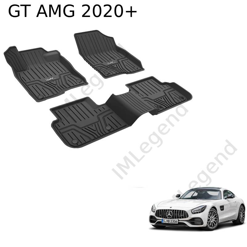 ®3W שטיחים למרצדס GT AMG שנת 2020+