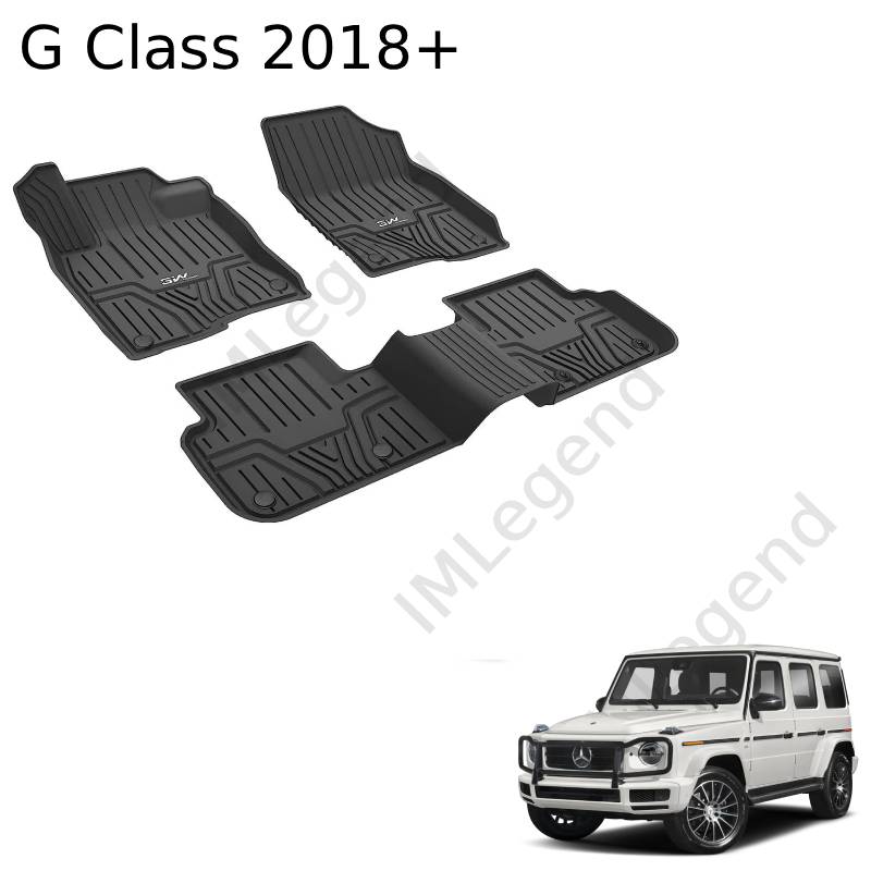 ®3W שטיחים תואמי מקור למרצדס G Class שנת 2018+