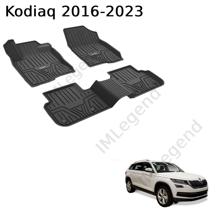 ®3W שטיחים לסקודה קודיאק דור 1 שנים 2016-2023