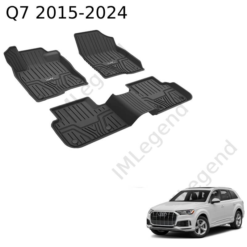 ®3W שטיחים תואמי מקור לאאודי Q7 דור 2 2015-2024