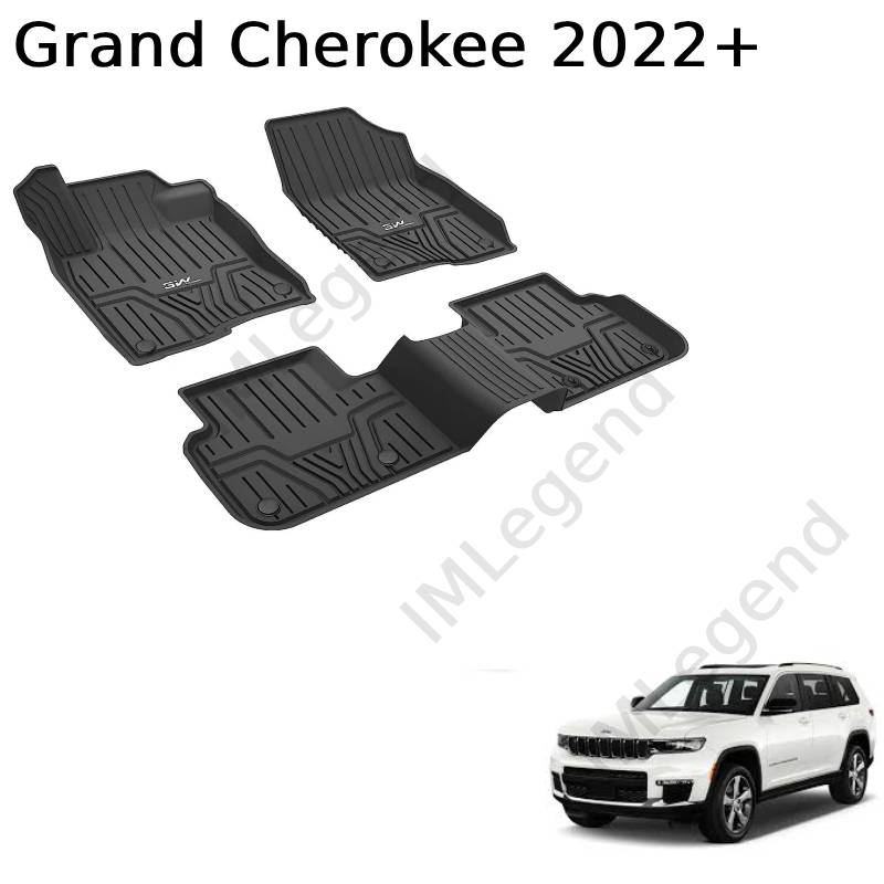 שטיחי 3W לג'יפ גרנד צירוקי 2022+