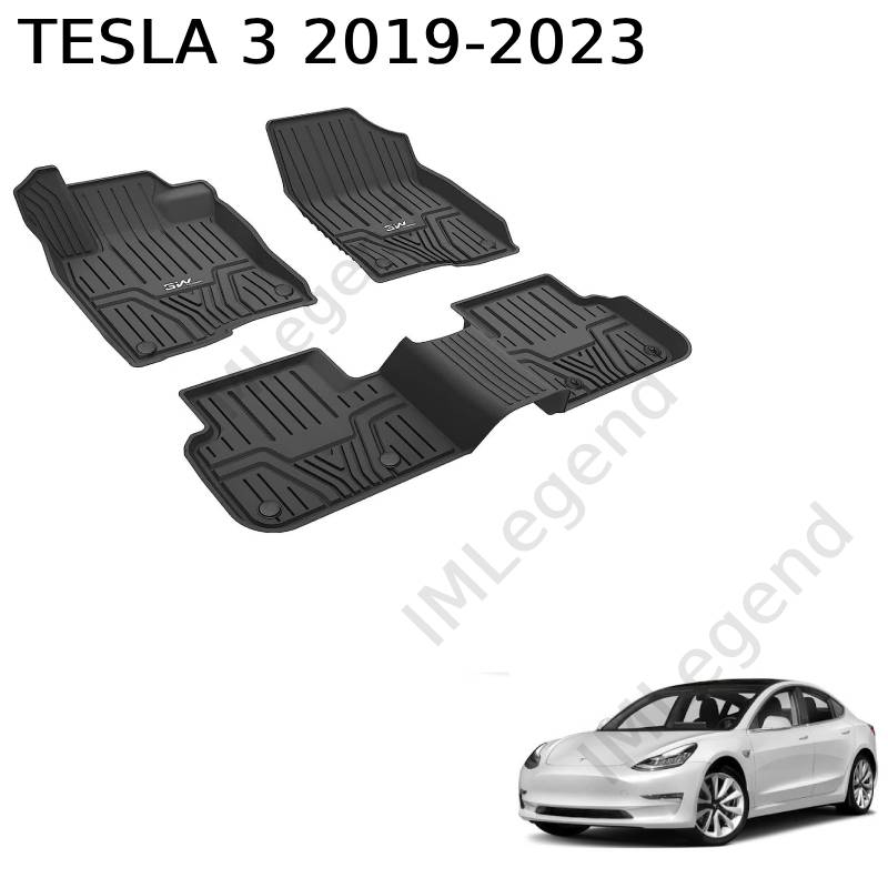 ®3W שטיחים לטסלה 3 שנים 2019-2023