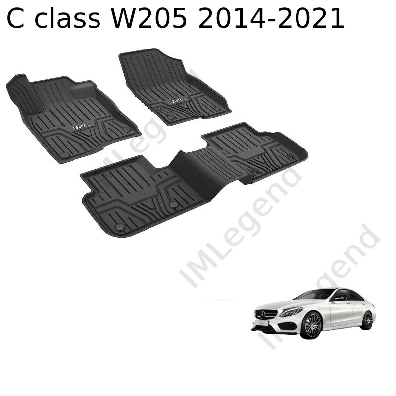 ®3W שטיחים מרצדס C W205/S205 שנים 2014-2021