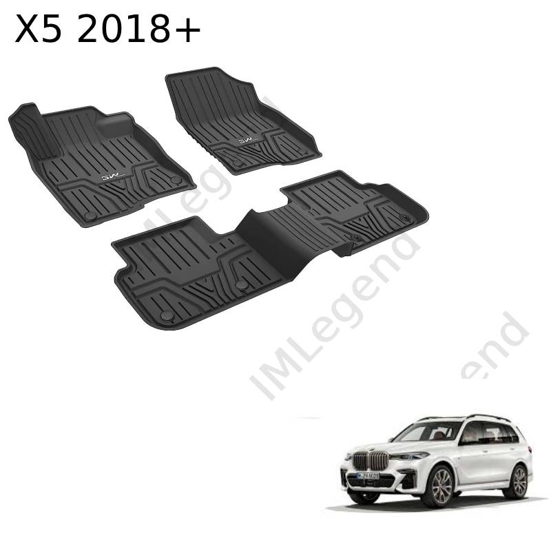 ®3W שטיחים תואמי מקור לבמוו X5 שנים 2018+