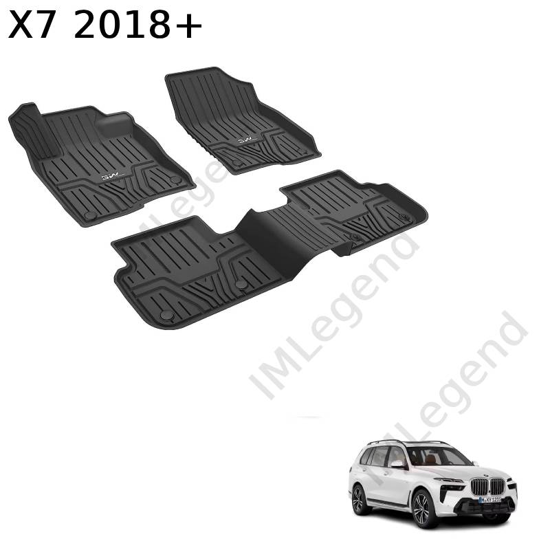 ®3W שטיחים תואמי מקור לבמוו X7 שנים 2018+