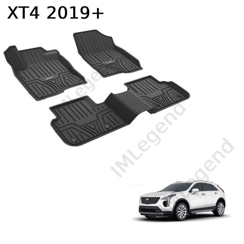 ®3W שטיחים תואמי מקור לקדילאק XT4 שנים 2019+