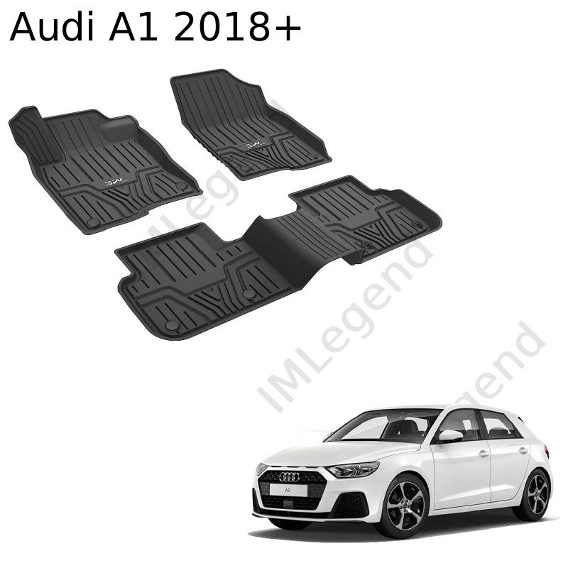 ®3W שטיחים תואמי מקור לאאודי A1 ספורטבק שנים 2018+