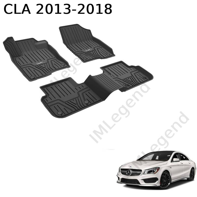®3W שטיחים תואמי מקור למרצדס CLA שנים 2013-2018