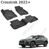 ®3W שטיחים 3D תואמי מקור לסובארו קרוסטרק שנת 2022+