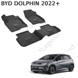 ®3W שטיחים תואמי מקור לבי ווי די דולפין 2022+