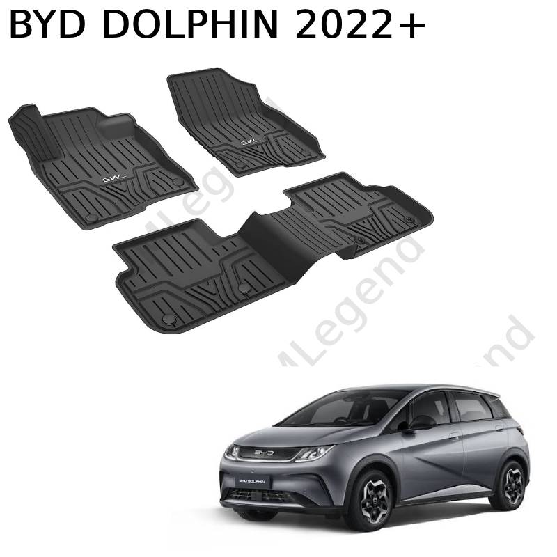 ®3W שטיחים תואמי מקור לבי ווי די דולפין 2022+