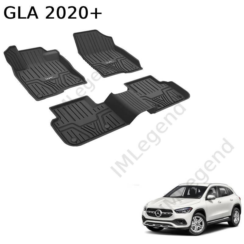 ®3W שטיחים תואמי מקור למרצדס GLA שנת 2020+