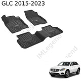 ®3W שטיחים תואמי מקור למרצדס GLC שנים 2015-2023 (לא מתאים לדגם קופה)