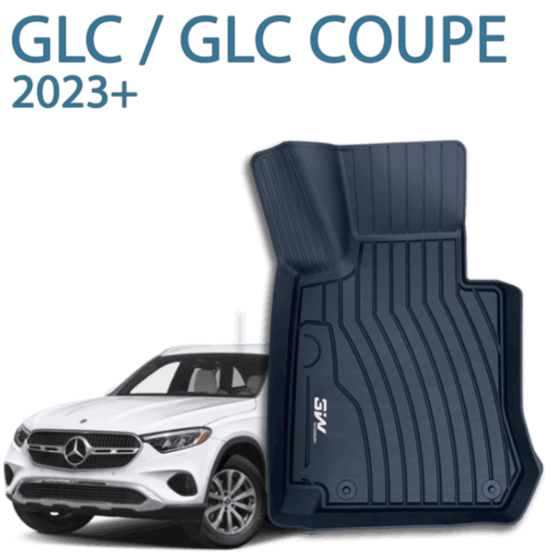 ®3W שטיחים תואמי מקור למרצדס GLC / GLC Coupe שנת 2023+