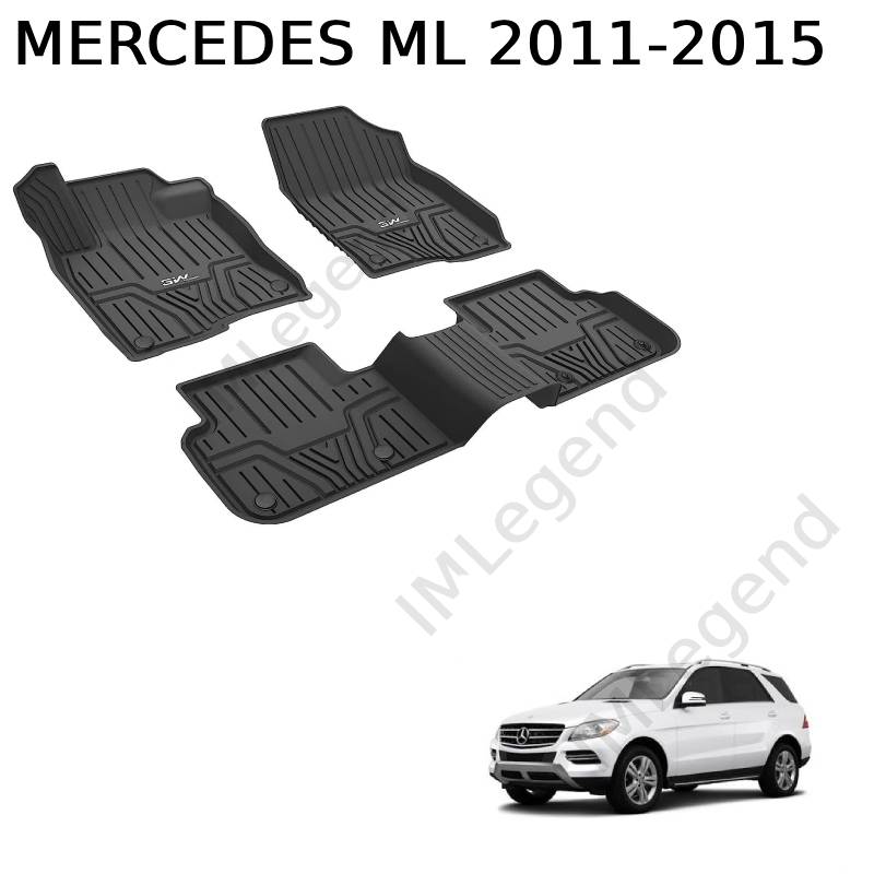 ®3W שטיחים תואמי מקור למרצדס ML שנים 2011-2015