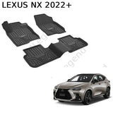 ®3W שטיחים תואמי מקור ללקסוס NX דור 2 שנים 2022+