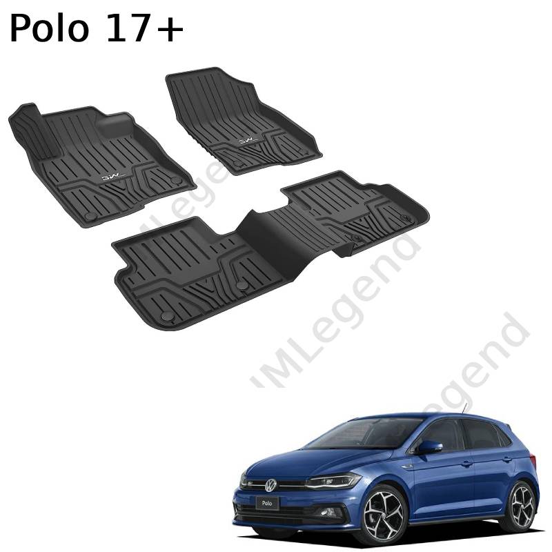 ®3W שטיחים תואמי מקור לפולקסווגן פולו 2017+