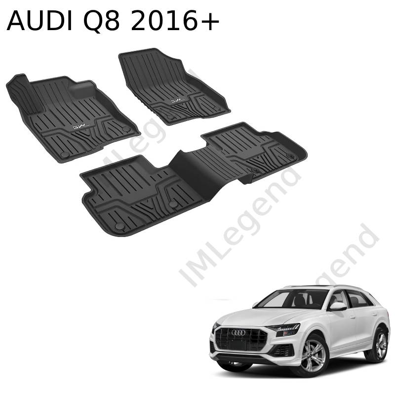 ®3W שטיחים תואמי מקור לאאודי Q8 שנים 2016+