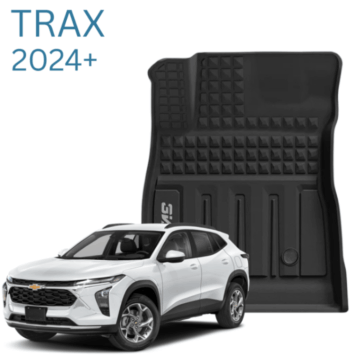 ®3W שטיחים תואמי מקור לשברולט טראקס שנת 2024+