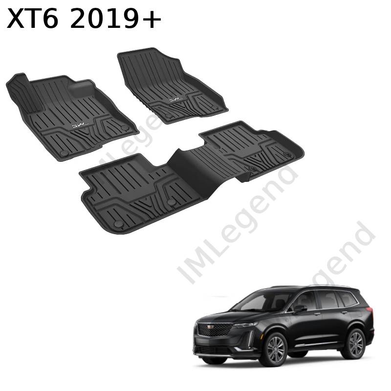 ®3W שטיחים תואמי מקור לקדילאק XT6 שנת 2019+