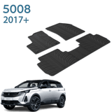 ®Gledring שטיחים 3D תואמי מקור לפיג'ו 5008 דור 2 שנים 2017-2024