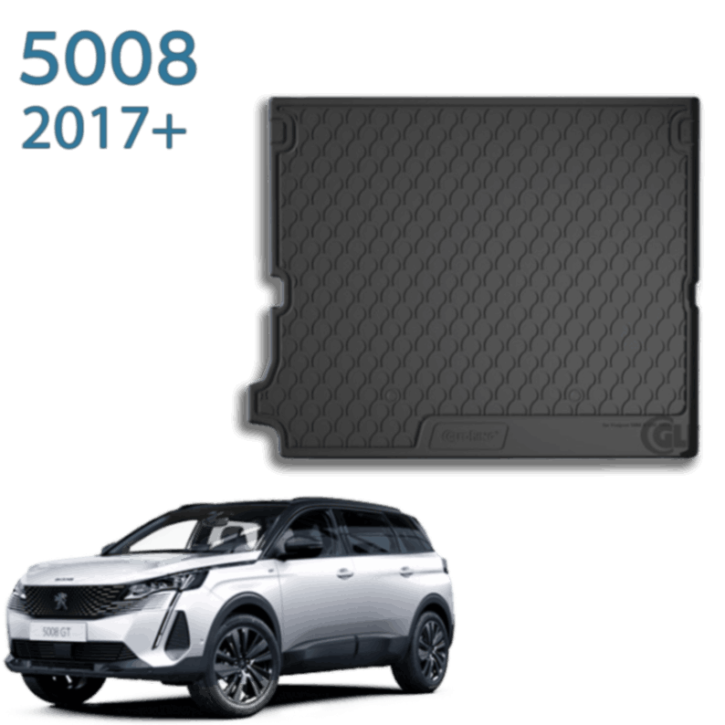 ®Gledring שטיחים 3D תואמי מקור לפיג'ו 5008 דור 2 שנים 2017-2024