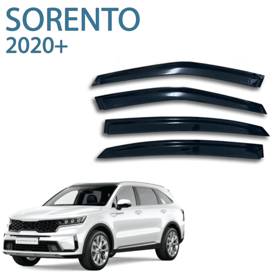 מגני רוח הדבקה לקיה סורנטו דור 4 שנת 2020+