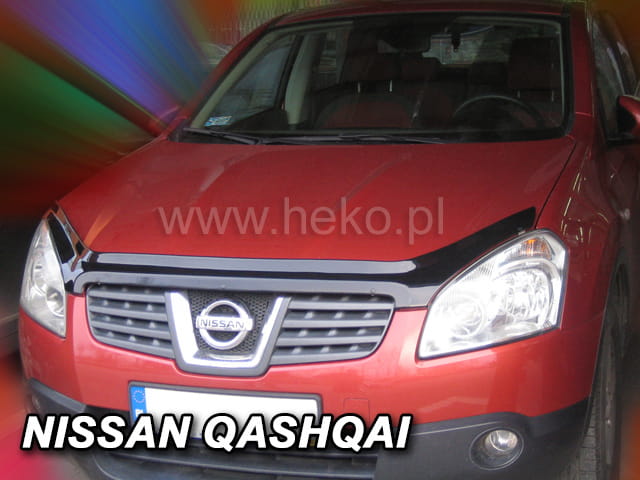 ®HEKO מגן יתושים לניסאן קשקאי דור 1 שנים 2007-2010 התקנה פשוטה עם קליפסים