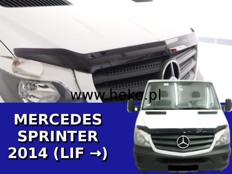 ®HEKO מגן יתושים למרצדס ספרינטר שנים 2013-2018 התקנה פשוטה עם קליפסים