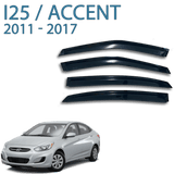 מגני רוח הדבקה ליונדאי אקסנט i25 שנים 2011-2017