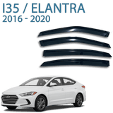 מגני רוח הדבקה ליונדאי אלנטרה i35 דור 6 שנים 2016-2020
