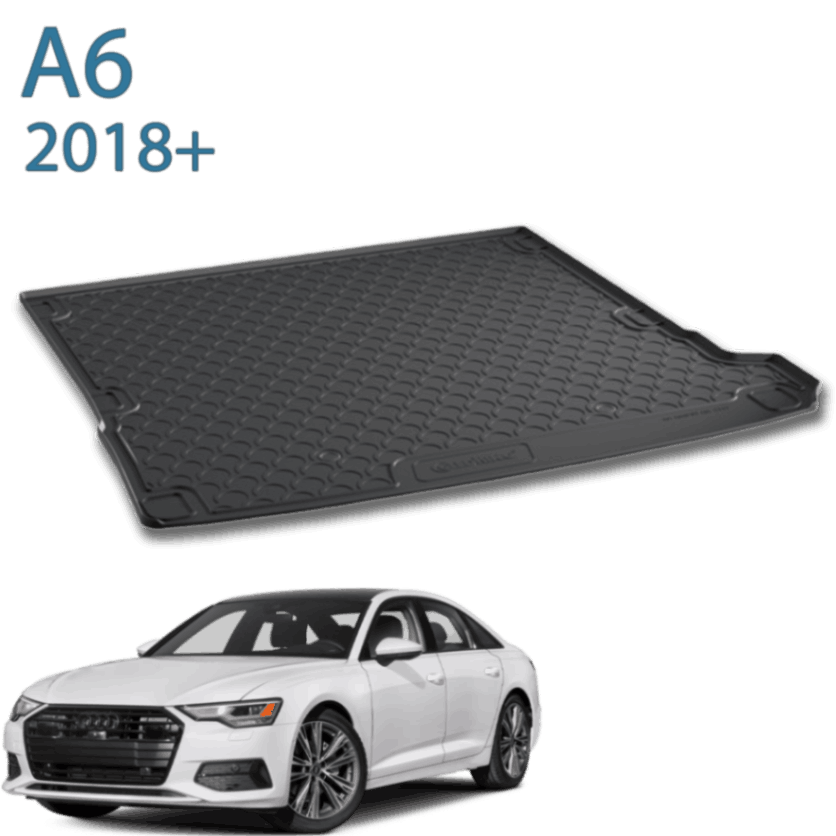 ®3W שטיחים 3D תואמי מקור לאודי A6 שנים 2018+