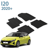 ®Gledring שטיחים 3D תואמי מקור ליונדאי i20 דור 3 שנים 2020-2024
