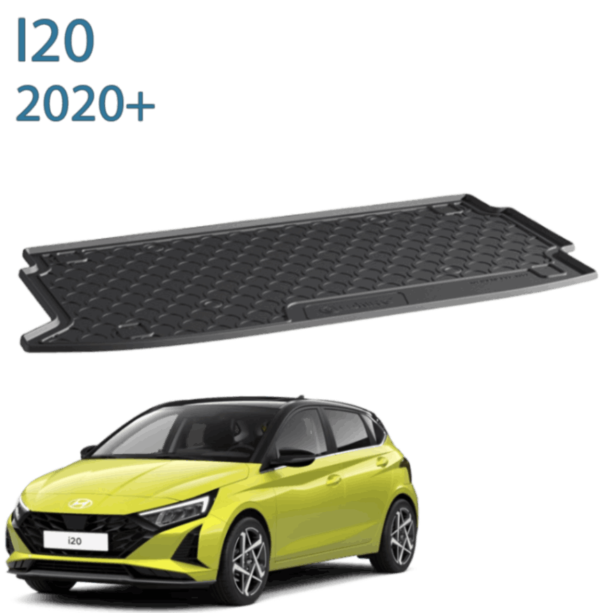 ®Gledring שטיחים 3D תואמי מקור ליונדאי i20 דור 3 שנים 2020-2024