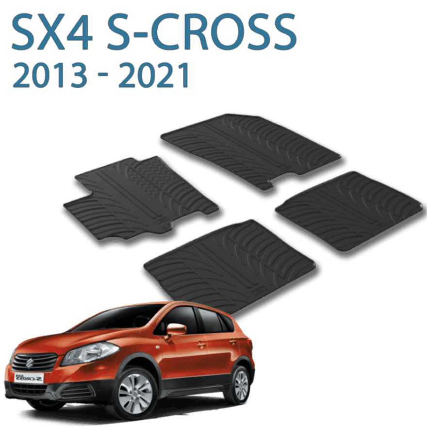 ®Gledring שטיחים 3D תואמי מקור לסוזוקי SX4 S-CROSS שנת 2013-2021
